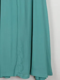 Aqua Beaded 1950s Vintage Style Beaded Dress 10