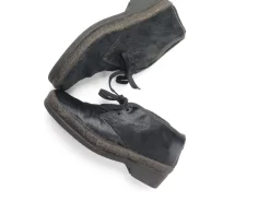 Black Cowhide Desert Style Shoes/Boots 5/38