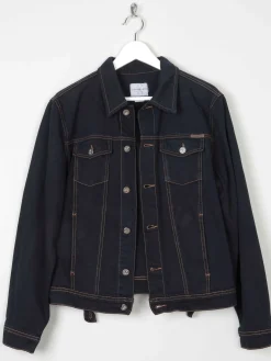Black Vintage Calvin Klein Denim Jacket S