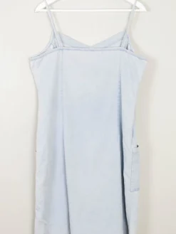 Blue Denim Vintage Embroidered Dress L/XL