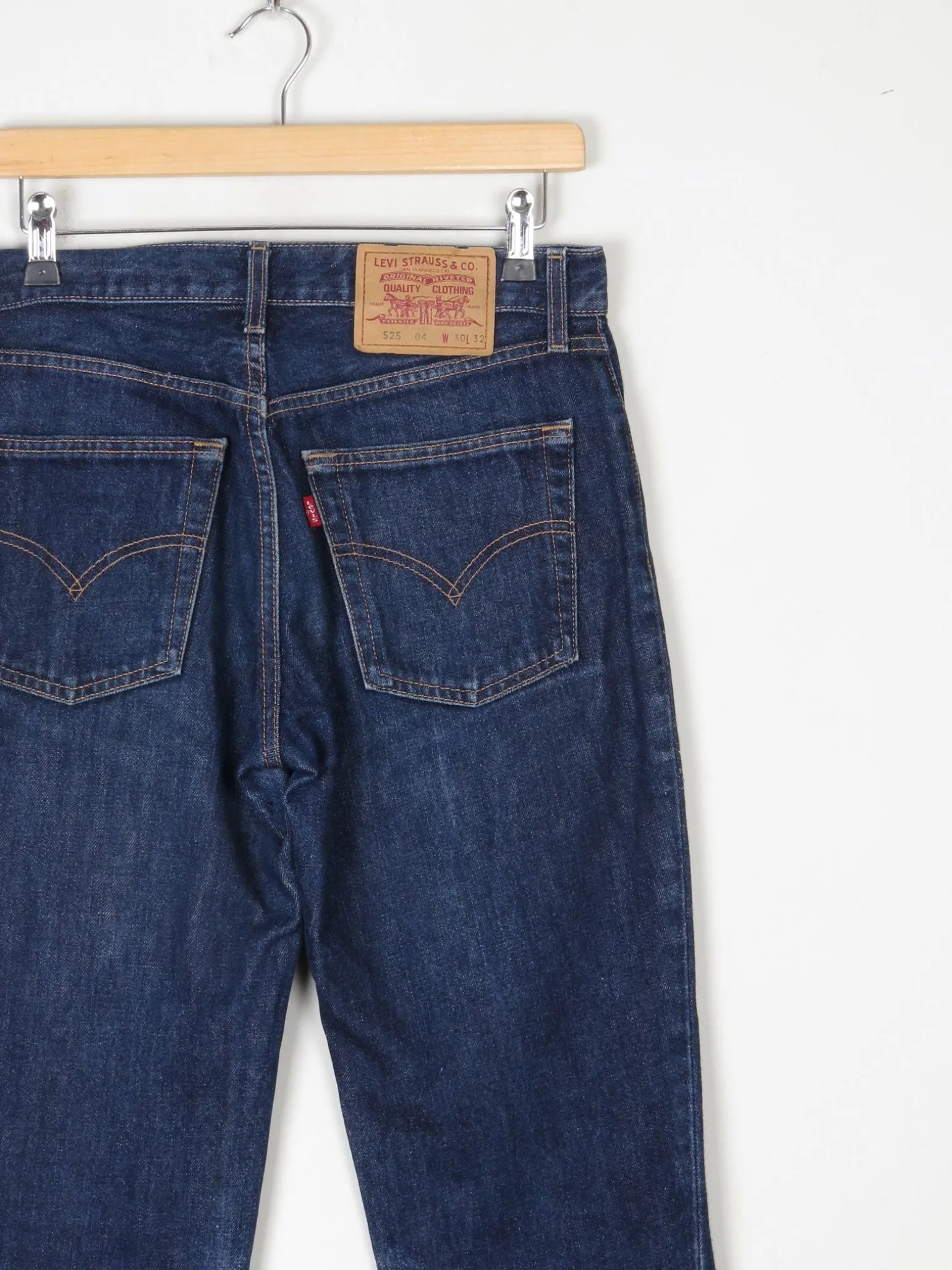 Blue Vintage Levis Boot Cut 28W/32L 525s