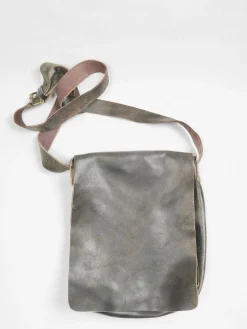 Brown Leather Messenger Bag