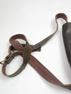 Brown Leather Messenger Bag