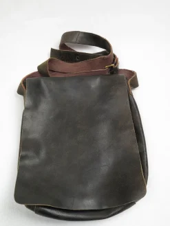 Brown Leather Messenger Bag
