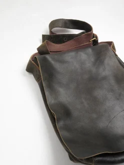 Brown Leather Messenger Bag