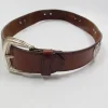 Brown Leather Vintage Belt Waist  XS/S