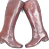 Brown PVC Furry Vintage Boots 3/36
