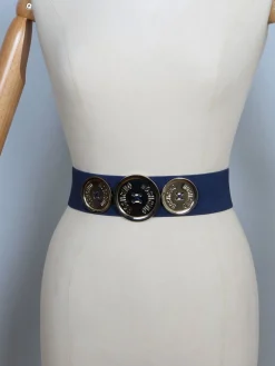 Designer Style Elastic Waspie Belt Available In Three Colours