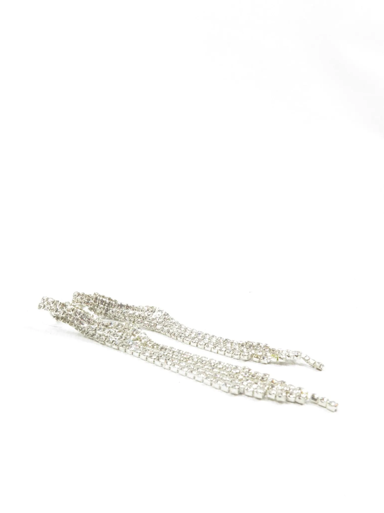 Diamanté Statement Long Earrings New