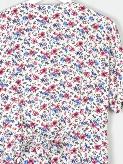 Floral Vintage Midi Button Down Tea Dress M/L