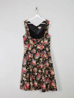 Floral Vintage 1950s Style Dress 14