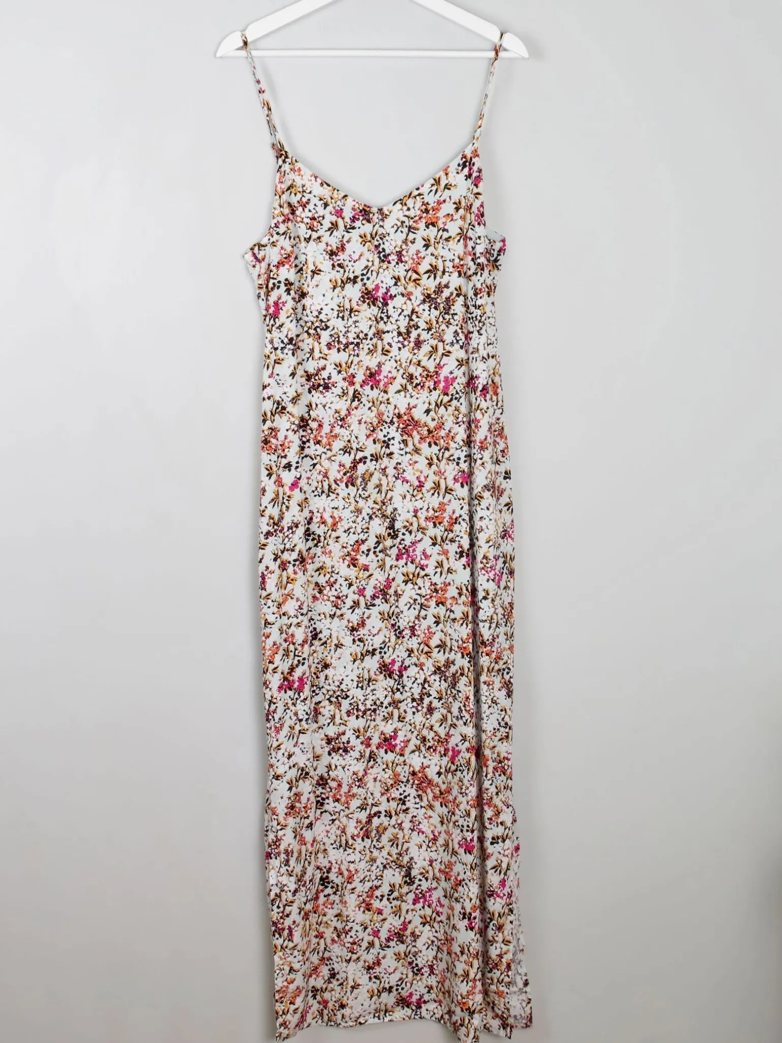 Floral Vintage Style Slip Dress M New