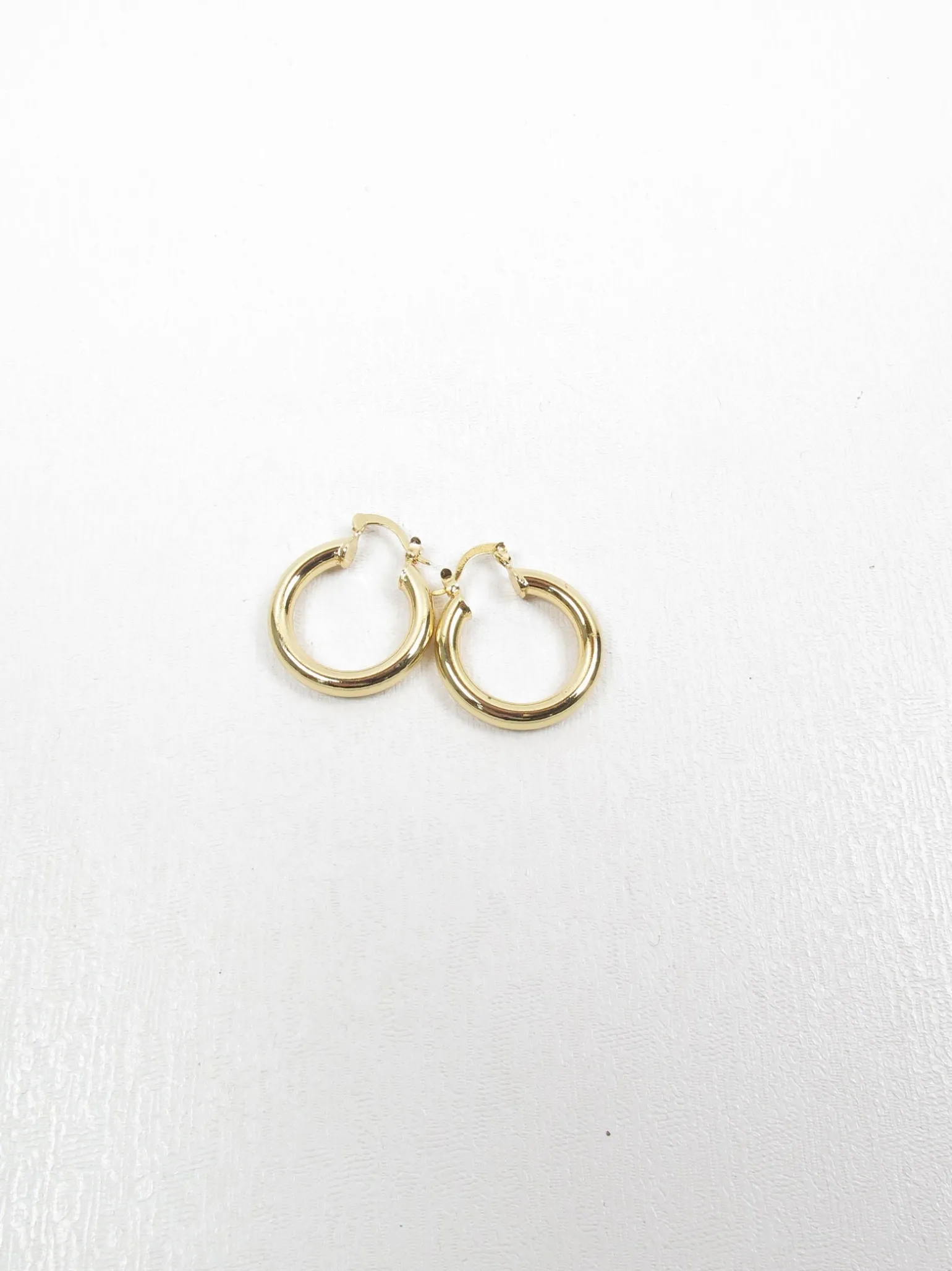 Gold Plated Hoop Earrings