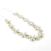 Grey & Silver Paste Vintage Style Necklace