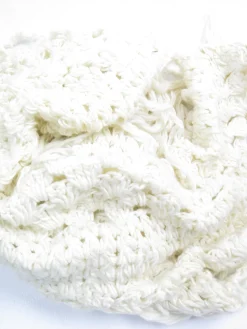 Irish Cream Hand Crochet Shawl/Scarf