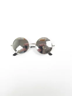 Lennon Round Mirrored Sunglasses