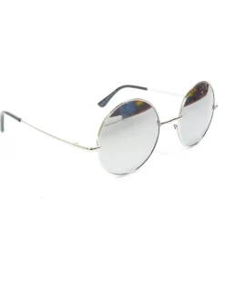 Lennon Round Mirrored Sunglasses