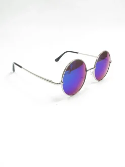 Lennon Round Mirrored Sunglasses