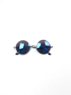 Lennon Round Mirrored Sunglasses