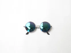 Lennon Round Mirrored Sunglasses