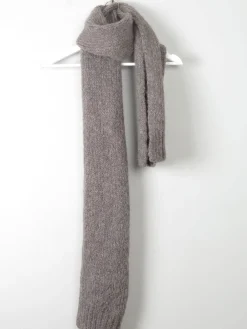 Long Mink Wool Scarf  New