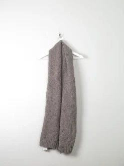 Long Mink Wool Scarf  New