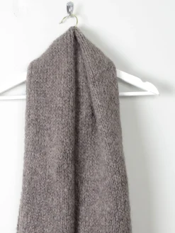 Long Mink Wool Scarf  New
