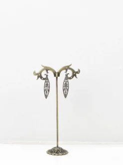 Marcasite 1920s Art Deco Vintage Style Earrings