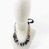 Marni Blue Necklace With Ribbon