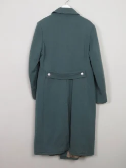 Men's Aqua Green Military Coat 42