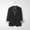 Mens Black Classic Vintage Dinner Jacket/Tuxedo Jacket 40"M