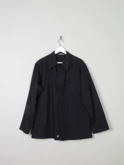 Men’s Black Vintage Army Work Jacket Dead Stock M