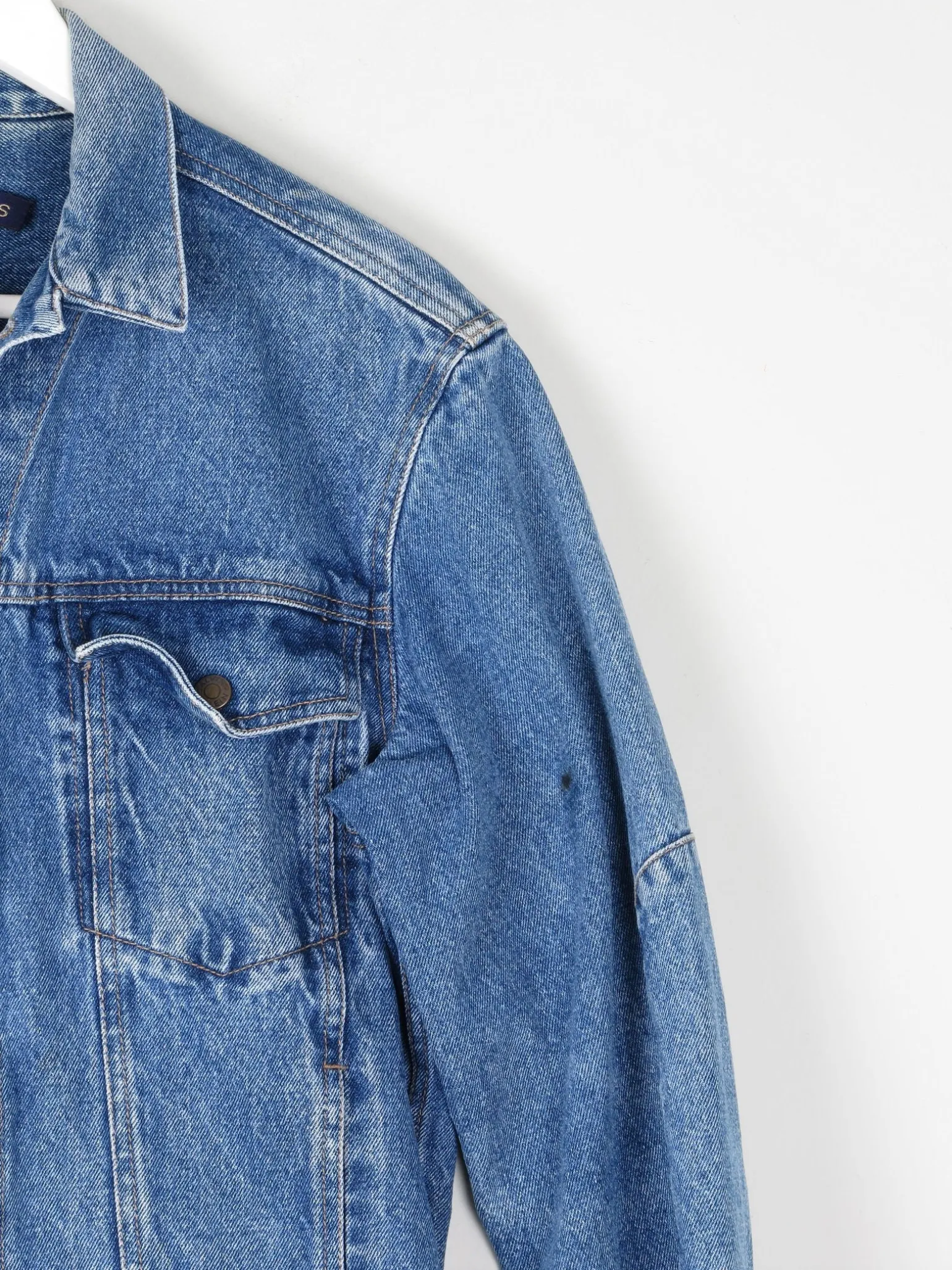 Men’s Blue Calvin Klein Vintage Denim Jacket S