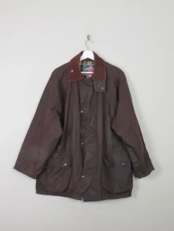 Men's Brown Vintage Wax Jacket M
