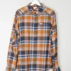 Men's Check Vintage Flannel Shirt M