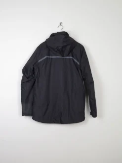 Men's Columbia Black New York Treasure Waterproof Thickened Trinity Storm -coat  M