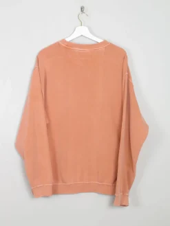 Men's Coral Vintage Sweatshirt Elk Rapids Michigan L