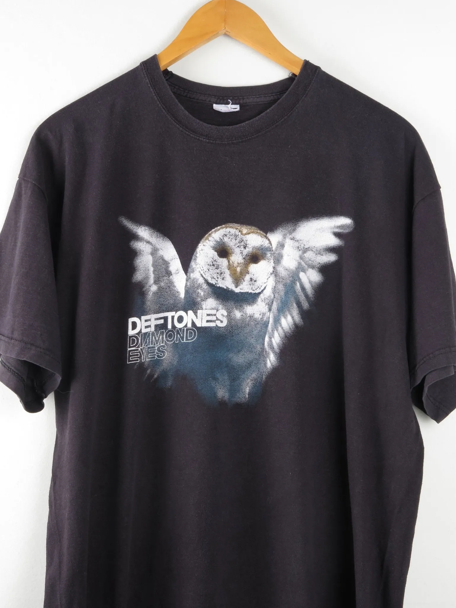Men's Def Tones Vintage Black Tour Rock T-shirt L