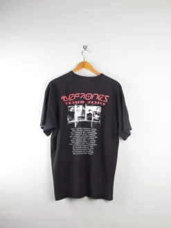 Men's Def Tones Vintage Black Tour Rock T-shirt L