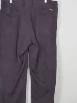 Men's Dickie Vintage Trousers Black 34/30