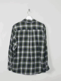 Men's Flannel Shirt Green M