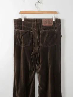 Men's Green Velvet Vintage D & G Trousers 34
