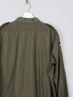 Men's Green Vintage Army Shirt L/XL