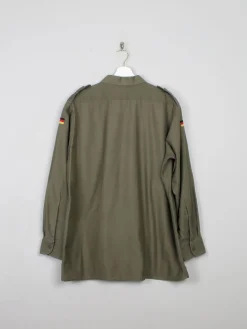 Men's Green Vintage Army Shirt L/XL