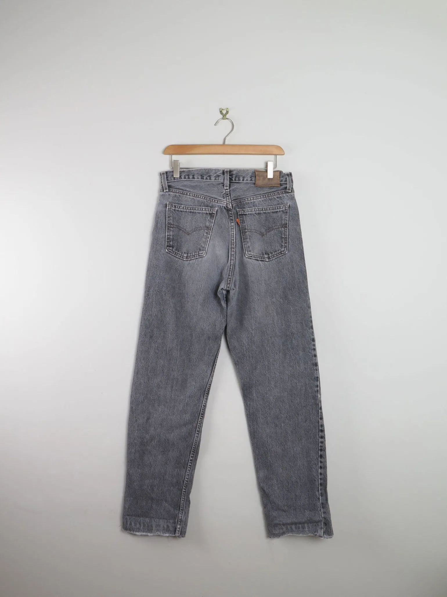 Men’s Grey Vintage Levi's Jeans 615 31" W