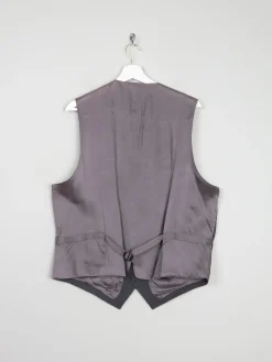 Men's Grey Wool Waistcoat 44