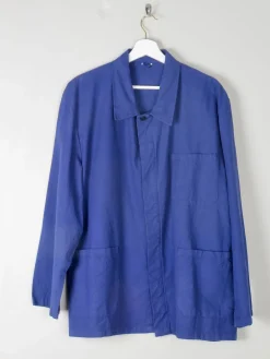Men's Indigo Blue Vintage Work Jacket L
