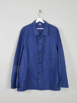 Men's Indigo Vintage Blue Work Jacket L