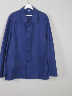 Men's Indigo Vintage Blue Work Jacket L