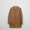 Men's Light Brown Tench Coat M